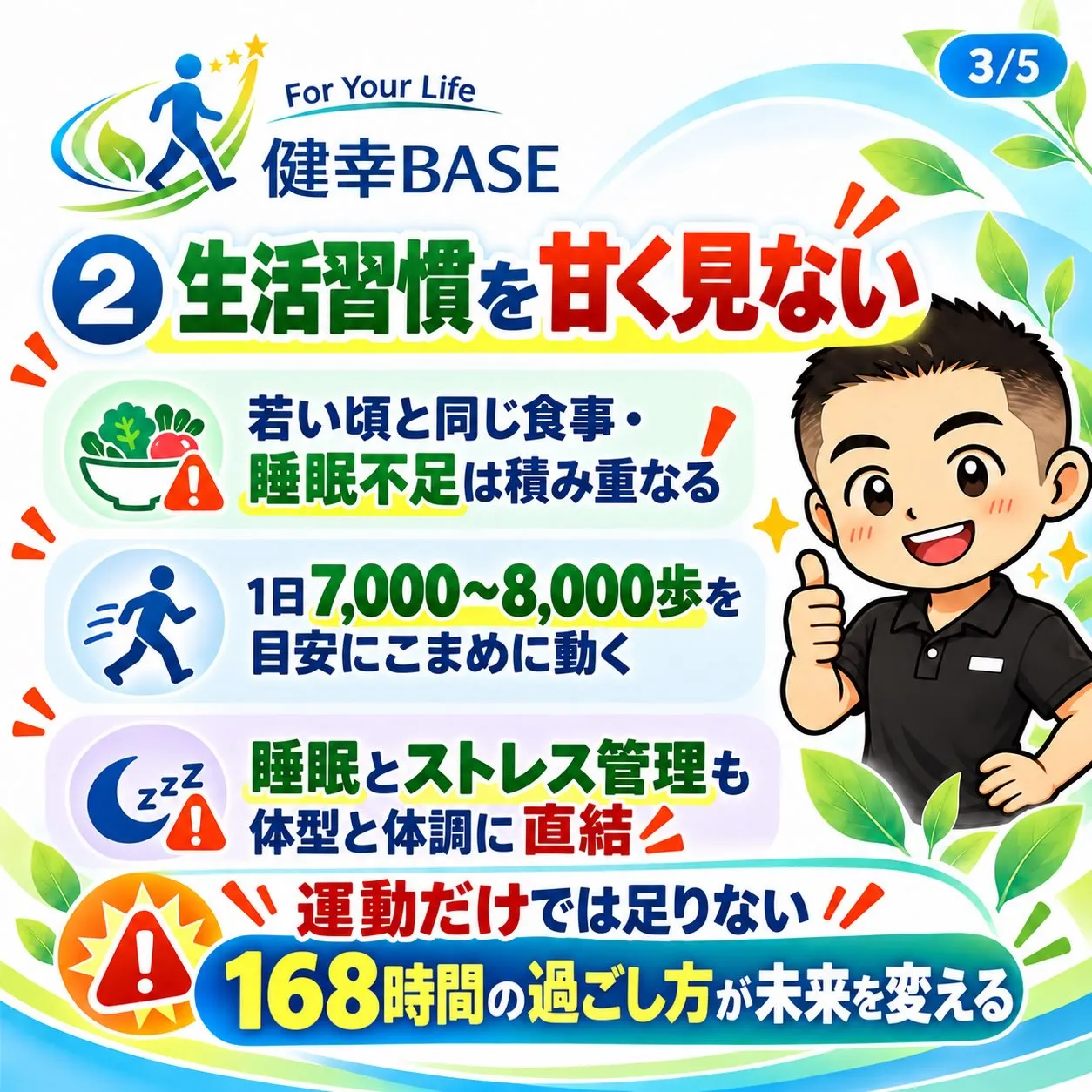 💪 40代からの身体づくり。
