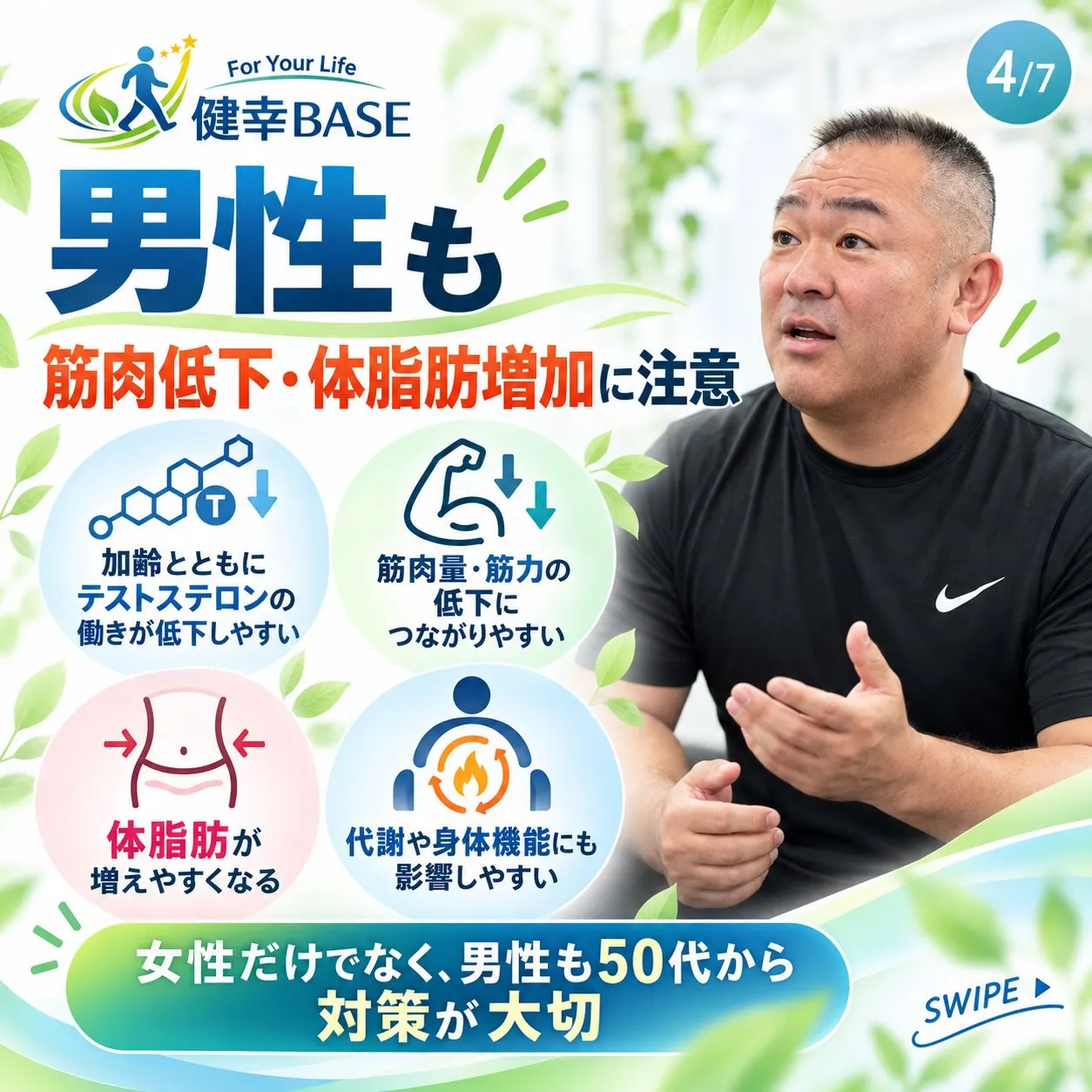 【50代からの更年期×筋肉対策💪】