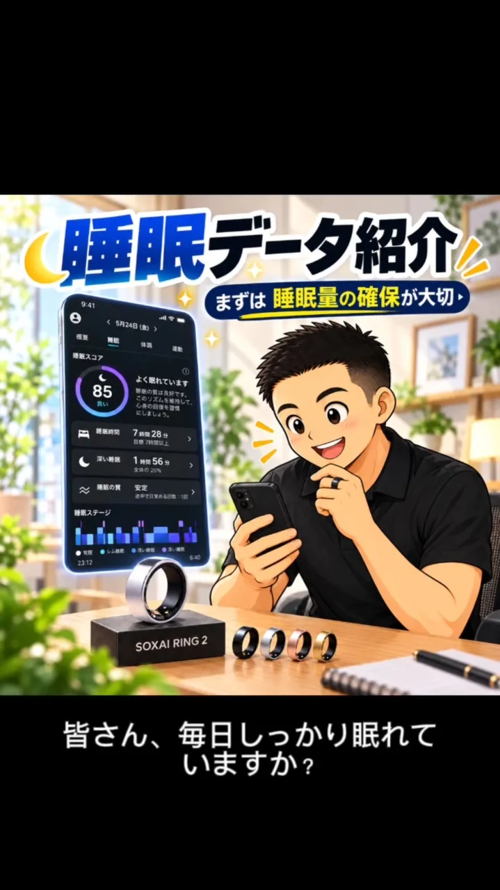 🌙 睡眠は「量」？それとも「質」？
